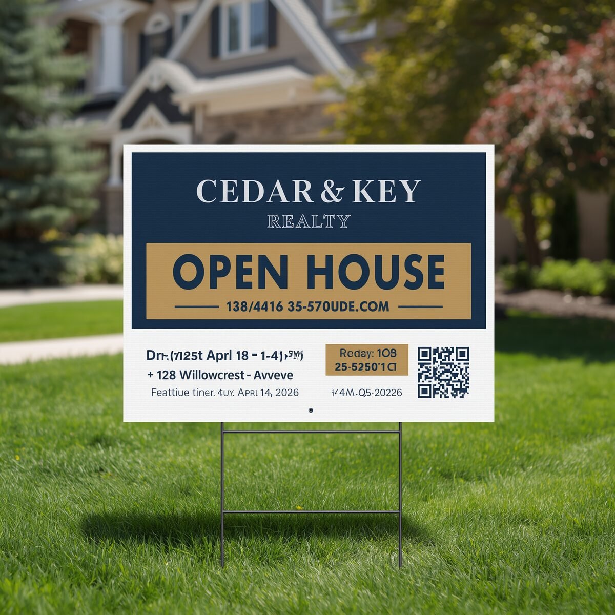Open House Sign