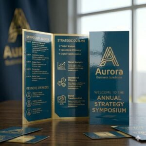 UV (High Gloss) Brochures