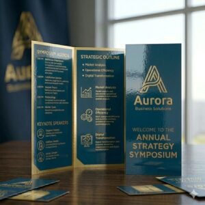 UV (High Gloss) Brochures
