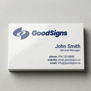 UV (High Gloss) Business Cards