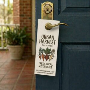 Matte Door Hangers