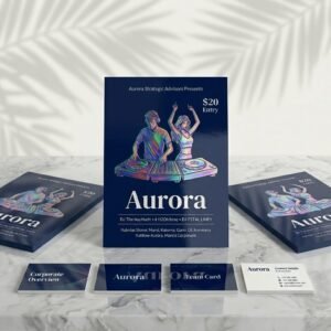 Gloss Text Flyers